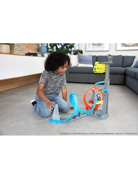 Pista armable Hot Wheels