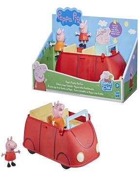 Automóvil Peppa Pig El Auto Rojo de la Familia Peppa