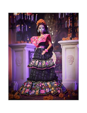 Muñeca fashion Barbie Día de Muertos
