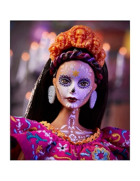 Muñeca fashion Barbie Día de Muertos