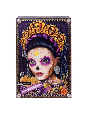 Muñeca fashion Barbie Día de Muertos