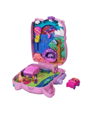 Set Muñeca Fashion Polly Pocket Bolso Aventuras Koala