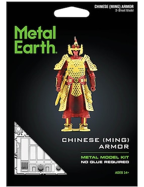 Rompecabezas Armadura China Ming Roja Fascinations