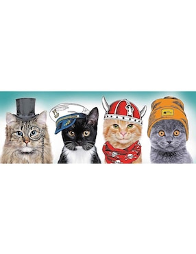Rompecabezas Gatos Equipo Fluffy Trefl