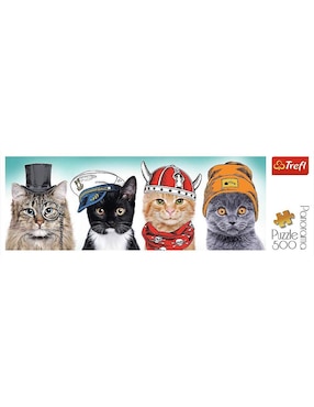 Rompecabezas Gatos Equipo Fluffy Trefl