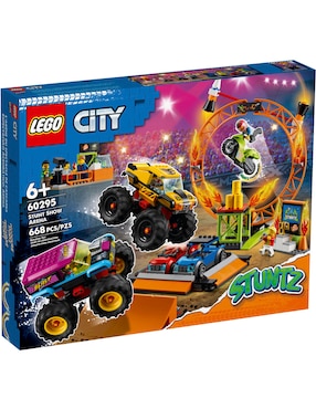 Juguete de Construcción Lego Arena Espectáculo Acrobático de City Stuntz con 668 piezas