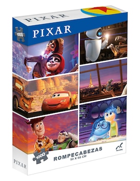 Rompecabezas Amistades Improbables Pixar Novelty