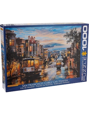 Rompecabezas Eurographics 1000 piezas San Francisco