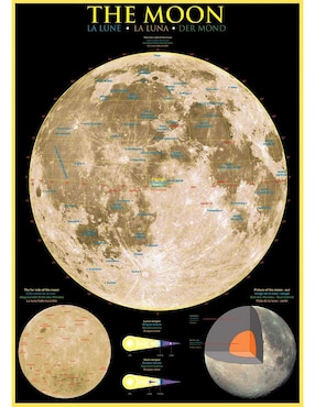 Rompecabezas Eurographics 1000 piezas La Luna