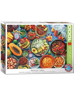 Imagen de producto Rompecabezas Eurographics 1000 piezas Comida Mexicana