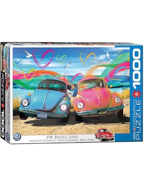 Rompecabezas Eurographics 1000 piezas El Amor De 2 Vw