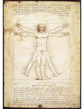 Rompecabezas 1000 piezas Leonardo Da Vinci: El Hombre Eurographics