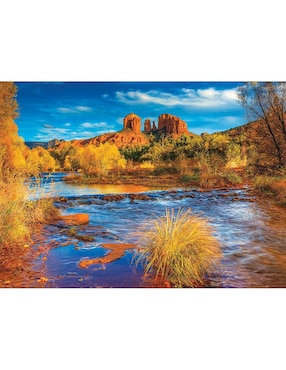 Rompecabezas Eurographics 1000 piezas Red Rock Crossing Arizona