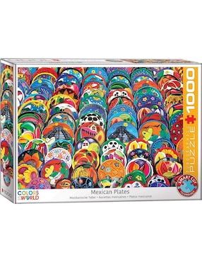 Imagen de producto Rompecabezas Eurographics 1000 piezas Platos Mexicanos