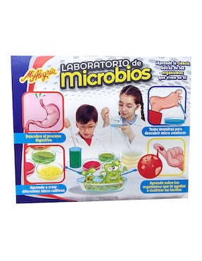 Set Laboratorio de Microbios Mi Alegría