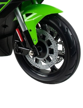 Moto montable Injusa Kawasaki de baterias sin control remoto