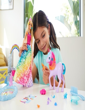 Muñeca fashion Barbie Unicornio