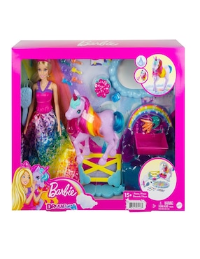Muñeca fashion Barbie Unicornio