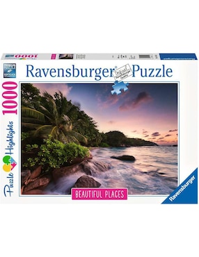 Rompecabezas Isla De Praslin En Seychelles 1000 Piezas Ravensburger