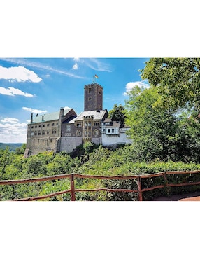 Rompecabezas Castillo De Wartburg, Eisenach, Alemania Nuevo 1000 Piezas Ravensburger