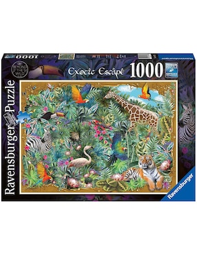 Rompecabezas Ravensburger Escape Exotico  1000 Piezas