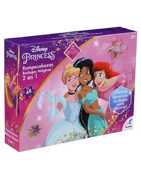 Rompecabezas Burbujas Mágicas 2 En 1 Princesas Novelty Disney