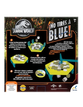 No tires a Blue Jurassic World Novelty