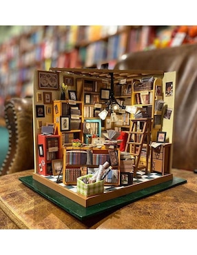 Rompecabezas Casa Miniatura Estudio Sam Madera Robotime