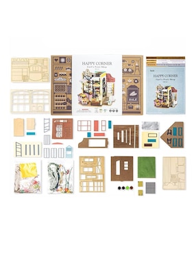 Rompecabezas 3D Casa Miniatura Tienda Frutas Madera Robotime