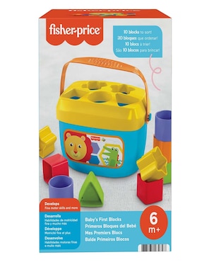 Primeros Bloques Del Bebé Fisher Price juego didáctico infantil unisex