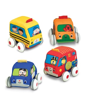 Set De Carros De Fricción Melissa & Doug Para Niño