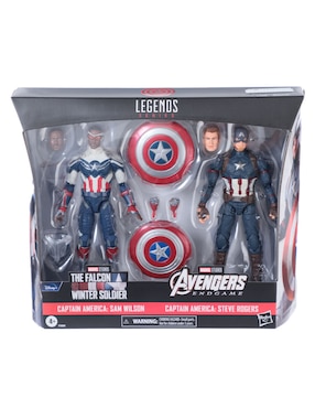 Figura de acción Marvel Legends Capitán América Marvel