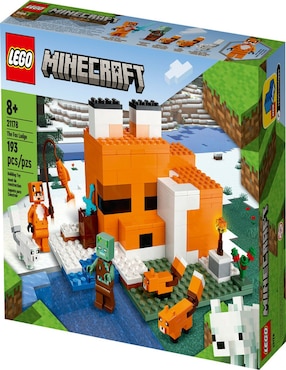 Lego minecraft Minecraft El refugio zorro 21178