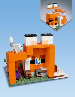 Lego minecraft Minecraft El refugio zorro 21178