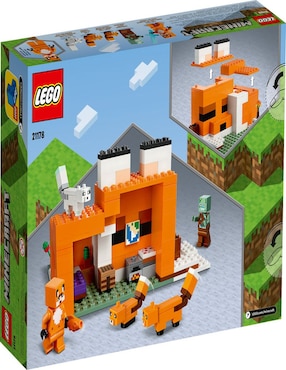 Lego minecraft Minecraft El refugio zorro 21178