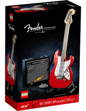 Set de Construcción Lego Fender Stratocaster de Ideas con 1074 piezas