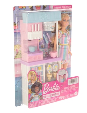 Muñeca fashion Barbie Heladería