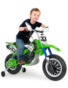Moto montable Injusa Africa Twin Honda 6v de baterias sin control remoto