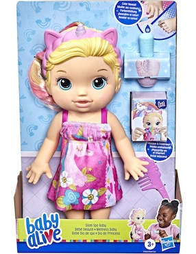 Muñeco Baby Alive Hasbro Día De Spa