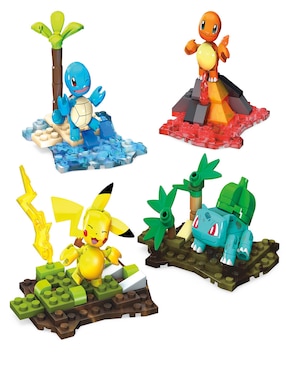 Set De Construcción Mega Construx Pokemón Con 130 Piezas