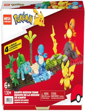 Set de Construcción Mega Construx Pokemón con 130 piezas