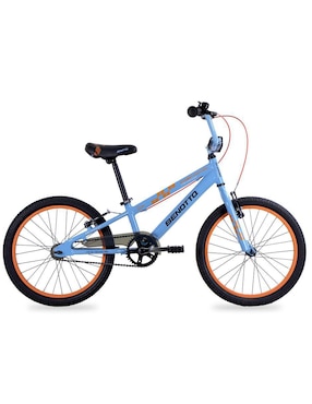 Bicicleta Benotto Rodada 20 Street Control Azul Para Niño