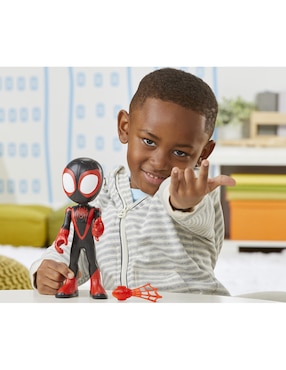 Figura de acción articulada Spidey and His Amazing Friends Miles Morales Spider-Man