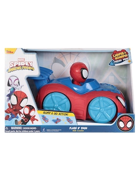 Vehículo Jazwares Flash N' Dash Spider-Man