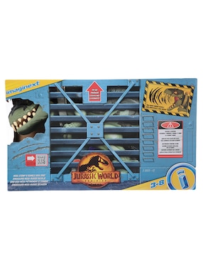 Figura De Acción Jurassic World Mattel Con Luz Y Sonido Articulado