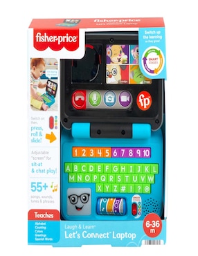 Ríe Y Aprende Mi Primer Laptop Fisher Price juego electrónico infantil unisex