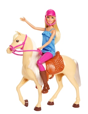 Muñeca Fashion Barbie Caballo