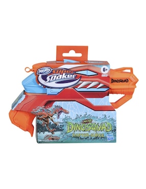 Lanzador de agua Nerf Super Soaker Dinosquad Raptor-Surge