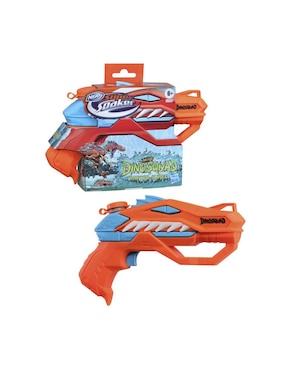 Lanzador de agua Nerf Super Soaker Dinosquad Raptor-Surge