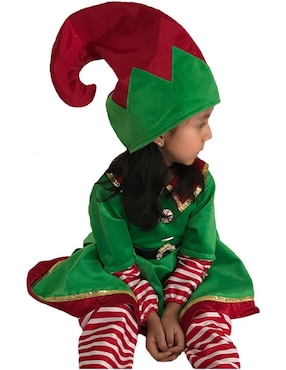 Disfraz Regalos Yeya de duende para Niña
